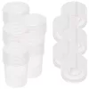 Set 50 Pahare Amestec Vopsea de Unică Folosință, 650 ml cu Filtre 125 μm