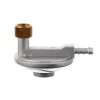 Regulator Presiune Propan-Butan Turistic 37 mbar, Adaptor 3/8" și Furtun 2m