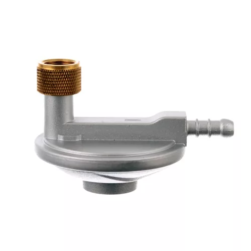 Regulator Presiune Propan-Butan Turistic 37 mbar, Adaptor 3/8" și Furtun 2m