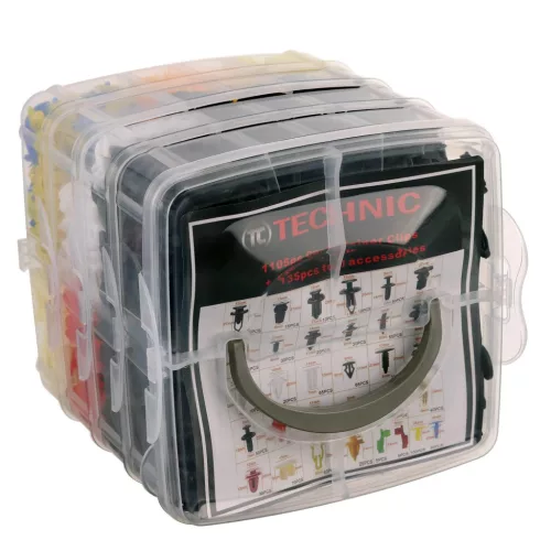 Set Universal Capse Tapițerie, 1240 Bucăți, Durabil TC Tehnic