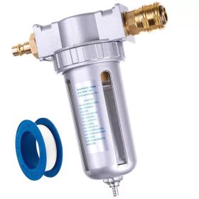 Filtru Aer Compresor 1/2 inch, 40 Micron, cu Cuple Rapide