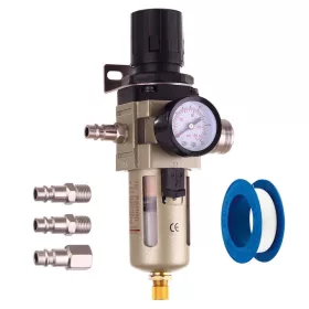   Reductor Ungător Aer Comprimat AW3000-02, 1/4", 14 bar cu Manometru