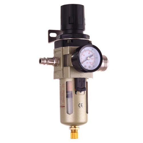 Reductor Ungător Aer Comprimat AW3000-02, 1/4", 14 bar cu Manometru