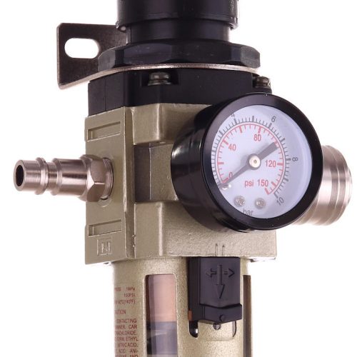 Reductor Ungător Aer Comprimat AW3000-02, 1/4", 14 bar cu Manometru