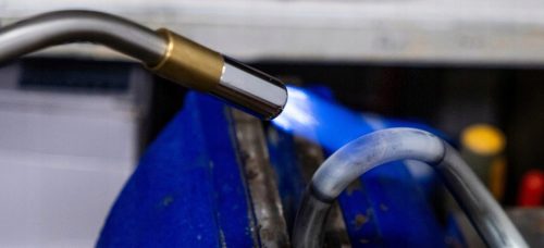 Arzător Gaz MAPP Turbo profesional 1900°C cu 2 butelii Castolin