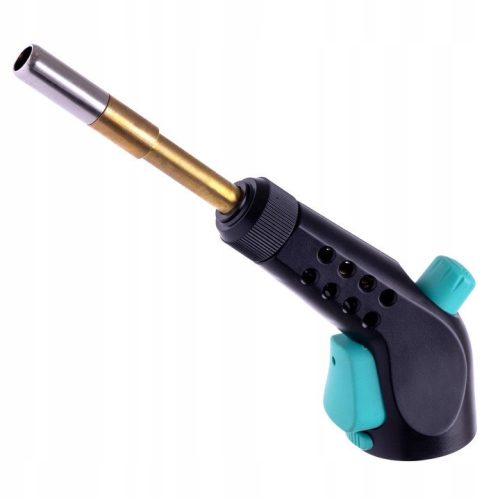 Arzător Gaz MAPP/Propan cu Aprindere Piezo și 2 Duze, Cartuș Inclus