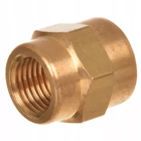 Sárgaréz szűkítő adapter 3/8" belső – 1/4" belső menet