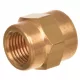 Sárgaréz szűkítő adapter 3/8" belső – 1/4" belső menet