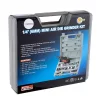 Set Polizor Pneumatic Drept cu Accesorii, 6/3 mm