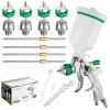 Pistol de Vopsit TECHNIC H-601K HVLP, 600 ml, 4 Duze Reglabile