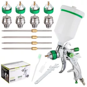   Pistol de Vopsit TECHNIC H-601K HVLP, 600 ml, 4 Duze Reglabile