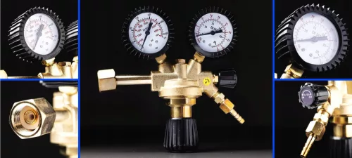 Regulator de Presiune Argon/CO2 Technic 28580, G1/4, Sudură TIG/MIG/MAG
