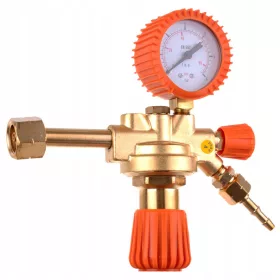   Regulator Presiune Technic 2078 Propan-Butan cu Manometru, 0-4 bar, Butelii 11 kg