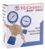 Regulator Presiune Technic 2078 Propan-Butan cu Manometru, 0-4 bar, Butelii 11 kg