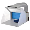 Mini Cabina Vopsire Portabila cu LED si Ventilator, 4 m³/min