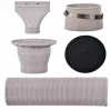 Mini Cabina Vopsire Portabila cu LED si Ventilator, 4 m³/min