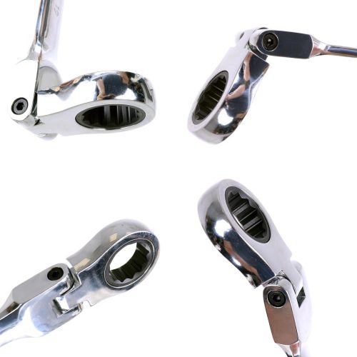 Set Chei Inelare cu Clichet și Articulație TC Technic, 8-19 mm, 12 Buc.