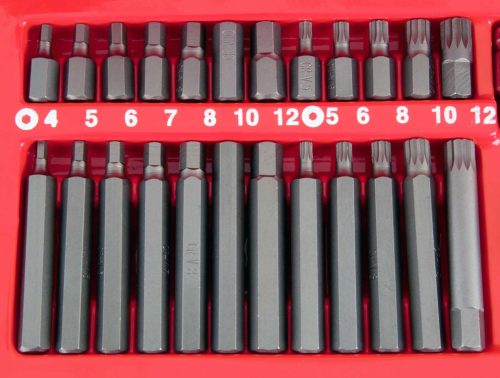 Set bituri TORX TC Technic 54 piese, Cr-V, 30/75mm
