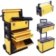Cărucior de Atelier cu Ladă Scule TC Technic, 3 Segmente, Robust