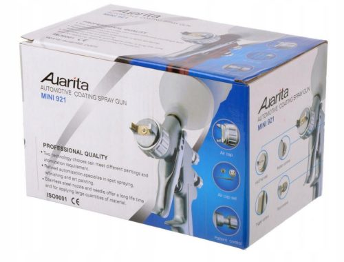 Pistol de Pulverizare Vopsea LVMP AUARITA H-921, Duză 1.2mm, Rezervor 250ml