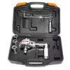 Cheie Roți Big Red TRX31005 cu Raport Multiplicare 1:16 și 3 Adaptori (17, 19, 21 mm)