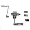 Cheie Roți Big Red TRX31005 cu Raport Multiplicare 1:16 și 3 Adaptori (17, 19, 21 mm)