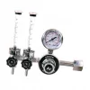 Regulator de Presiune ZR-67DOUBLE CO2/Argon cu Dublu Rotametru, 2x 25 l/min