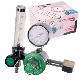   Regulator Reductor ZR-67 cu Rotametru, Argon și CO2, 25 l/min