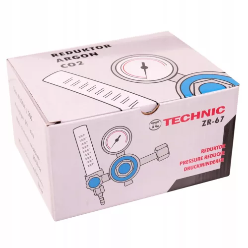 Regulator Reductor ZR-67 cu Rotametru, Argon și CO2, 25 l/min
