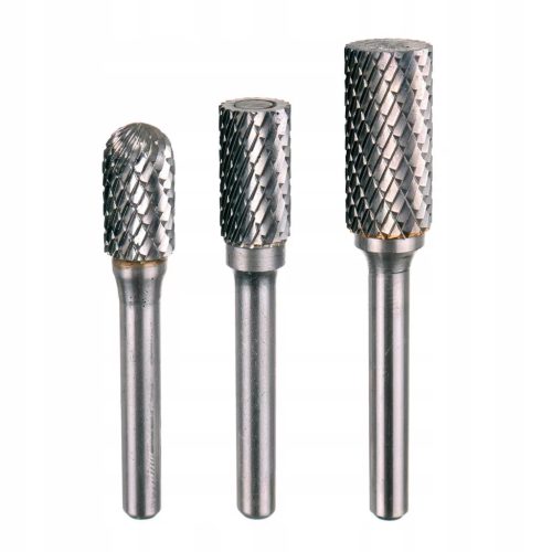 Set Freze Carbid ZOFT-10, 8 Piese, Ax 6mm, Prelucrare Metal