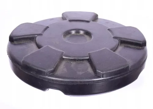 Accesoriu Protecție Cărucioare Ridicat, Cauciuc Dur, 105x25 mm