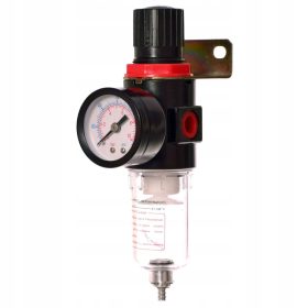   Filtru de Aer Compresor cu Regulator și Manometru AFR2000, 0.5-8 Bar