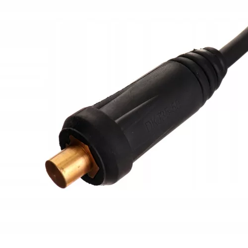 Cablu de Sudură Profesional 200A, 3m, 25mm², Conector 25-50