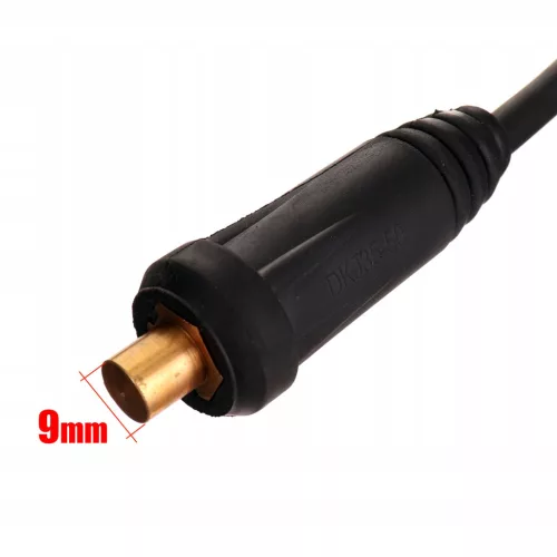 Cablu de Sudură Profesional 200A, 5m, Conector 10-25, 25mm²