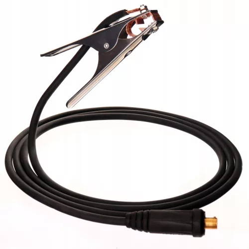 Cablu de sudură profesional 200A, 3m, H01N2-ZD, conector 25-50