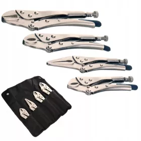   Set Clești de Prindere Automată Profesional, 4 Bucăți, 125-250mm