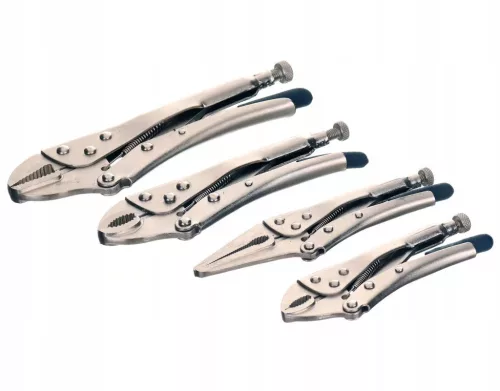 Set Clești de Prindere Automată Profesional, 4 Bucăți, 125-250mm