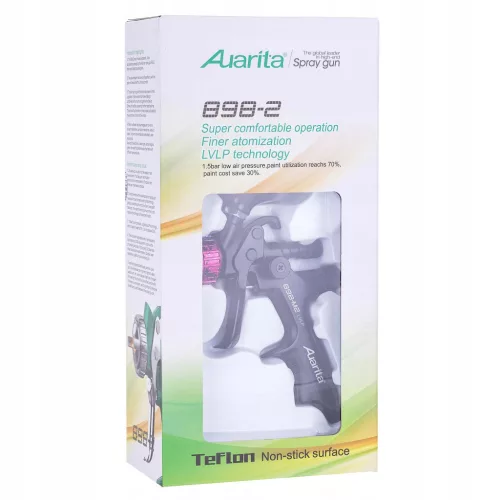 Pistol de Vopsit AUARITA FEKETE 898-M2 LVLP, Duza 1.4mm, Teflon