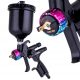 Pistol de vopsit HVLP ITALCO GLOSS M1 1.3mm Negru