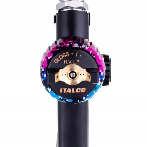 Pistol de vopsit HVLP ITALCO GLOSS M1 1.3mm Negru