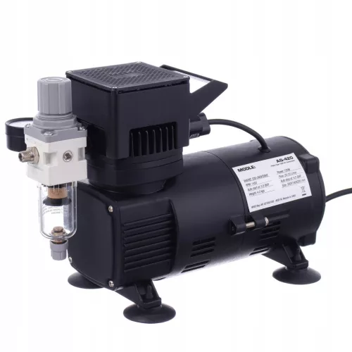 Compresor Aerograf FENGDA AG-420, 4.5 bar, 2 Ventilatoare