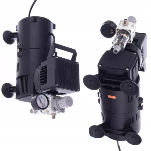 Compresor Aerograf FENGDA AG-420, 4.5 bar, 2 Ventilatoare