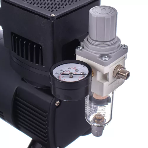 Compresor Aerograf FENGDA AG-420, 4.5 bar, 2 Ventilatoare