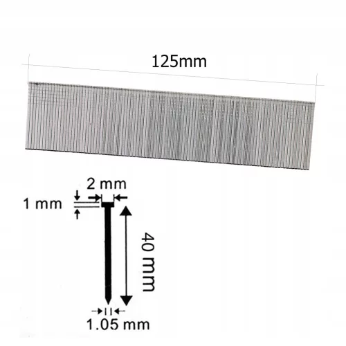 Cuie 40 mm pentru Pistol Makita AF-505, Set 5000 buc
