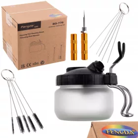 Set Curățare Aerograf Fengda: Recipient, Perii și Sârme