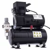 Compresor Aerograf FENGDA AG-426 cu rezervor 3L și 2 ventilatoare
