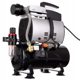 Compresor Aerograf Profesional AS-600, 350W, 4L, 4 BAR
