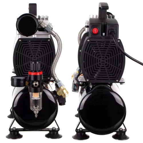 Compresor Aerograf Profesional AS-600, 350W, 4L, 4 BAR