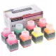 Set 8x30ml Vopsea Fluorescentă pe Bază de Apă pentru Aerograf Timbertech