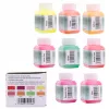 Set 8x30ml Vopsea Fluorescentă pe Bază de Apă pentru Aerograf Timbertech